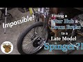 A Star Hub and Drum Brake on a Late Model Springer Front End?!