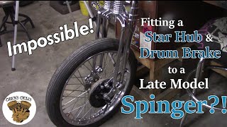 A Star Hub And Drum Brake On A Late Model Springer Front End? 