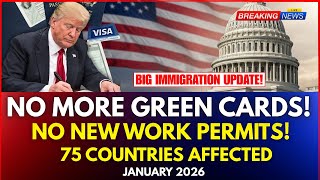 No Green Cards: Trump Administration Freezes Immigrant Visas for 75 Countries — Who Can Still Come?