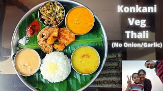 Veg Konkani Traditional Thali | No Onion Garlic Classic Recipes| Festive series @GaitondesKitchen