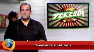 Tekzilla Daily: Translate Foreign Facebook Posts