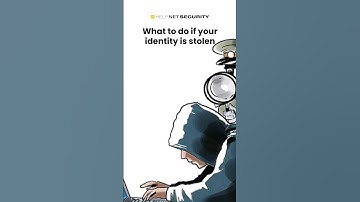 What to do if your identity is stolen #cybersecurity #awareness #tips #identitytheft #shorts