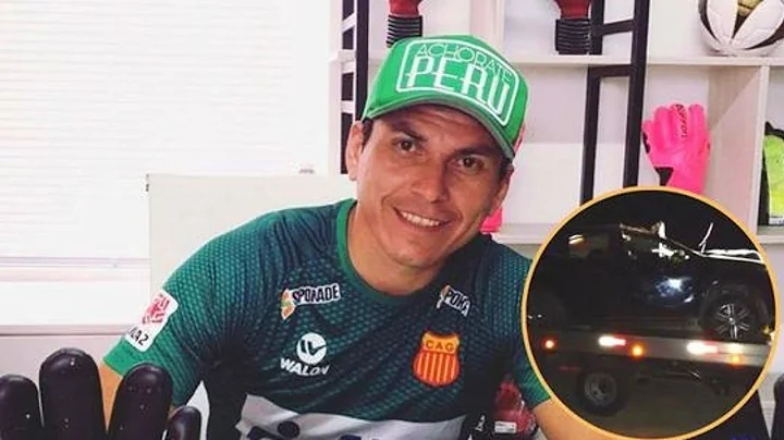 PORTERO RONALD RUIZ de ATLETICO GRAU SUFRE ACCIDEN...