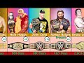 Longest wwe championship list