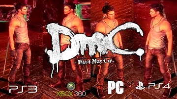 DmC: Devil May Cry - Playstation 3 vs Xbox 360 vs Playstation 4 vs PC