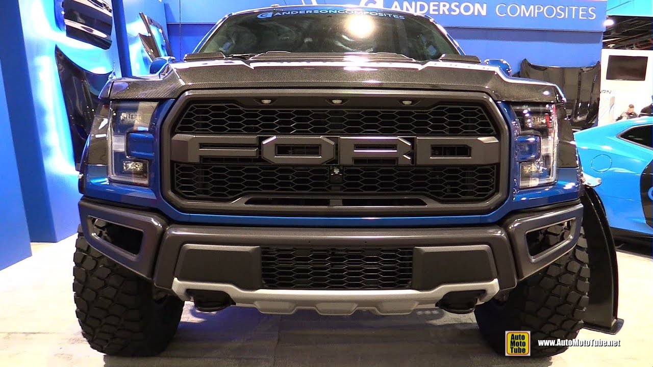 2017 Ford F150 Raptor With Anderson Composites Carbon Fiber Walkaround 2017 Sema Las Vegas