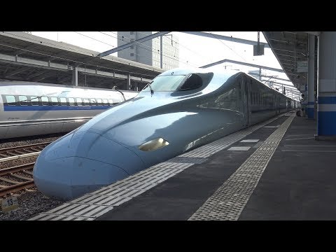 4k Jr山陽新幹線 さくらn700系新幹線 8両編成 福山駅発車 Youtube