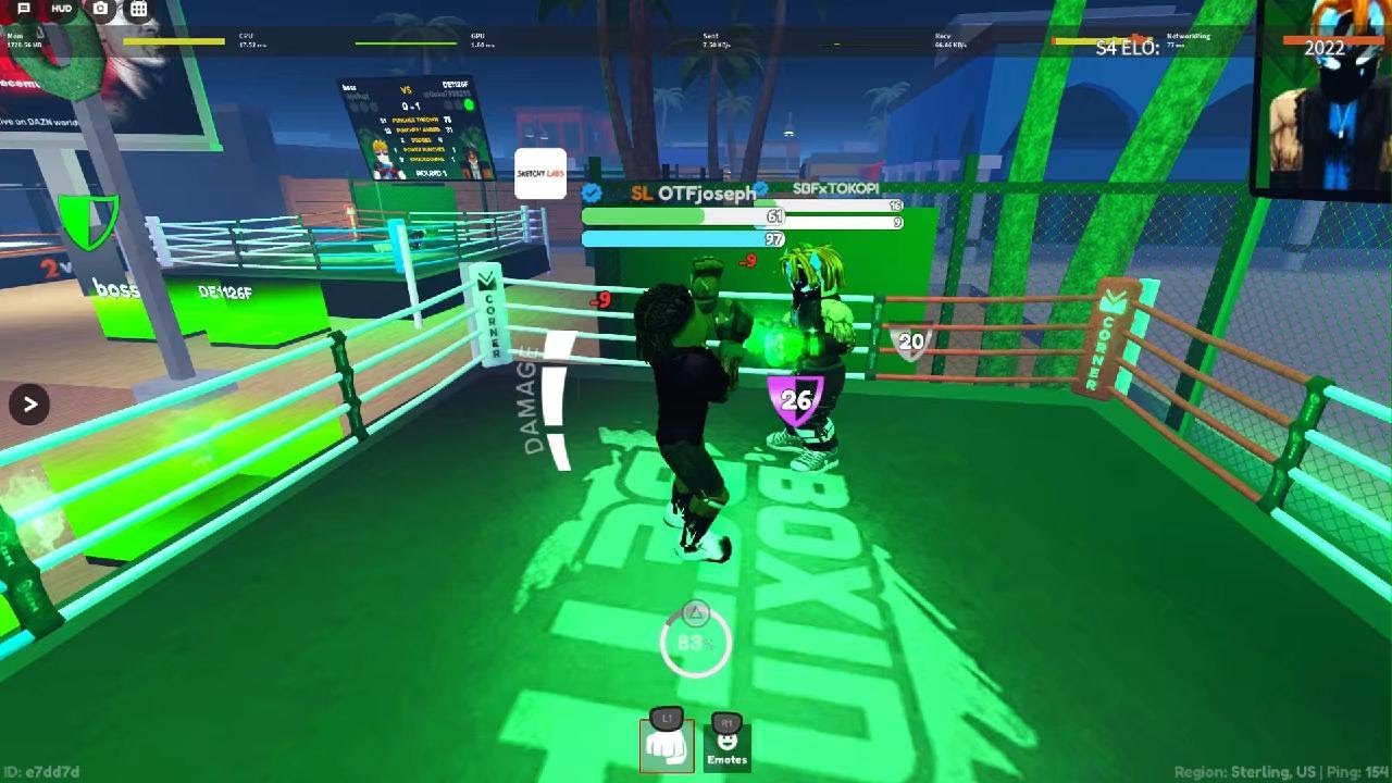 Fighting 2 SBF fighters same time|1v2|Boxing beta