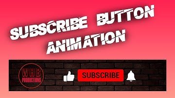 Subscribe Button Animation in After Effects - Lower Third