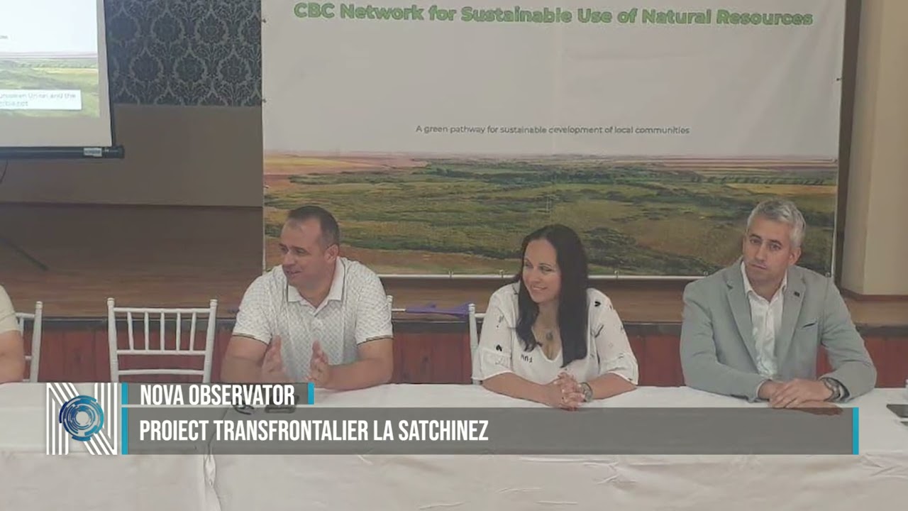 Proiect transfrontalier la Satchinez Proiect transfrontalier la Satchinez