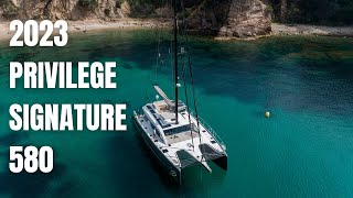 2023 Privilege Signature 580 Catamaran | Boating Journey