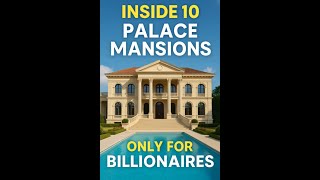 Inside 10 Palace Mansions Only Billionaires Can Afford 🏰💎 | Ultra Luxury Palace Homes