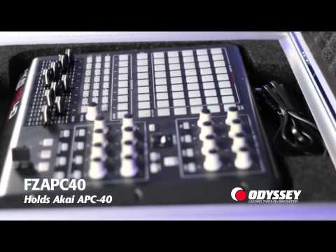 Akai APC40 Ableton Live Performance Controller Flight Zone® Carry Case: FZAPC40 by Odyssey