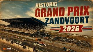 Historic Grand Prix Zandvoort 2026 : Racing, Action, Overtakes - 4K60fps
