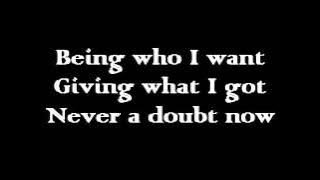 Barbie movie song: Here I am Keira's version lyrics on screen