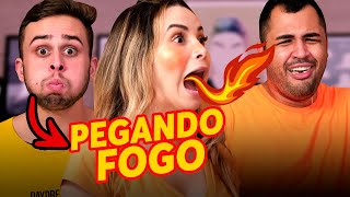 Tente não rir impossível!!! - Eles comeram farofa com pimenta???