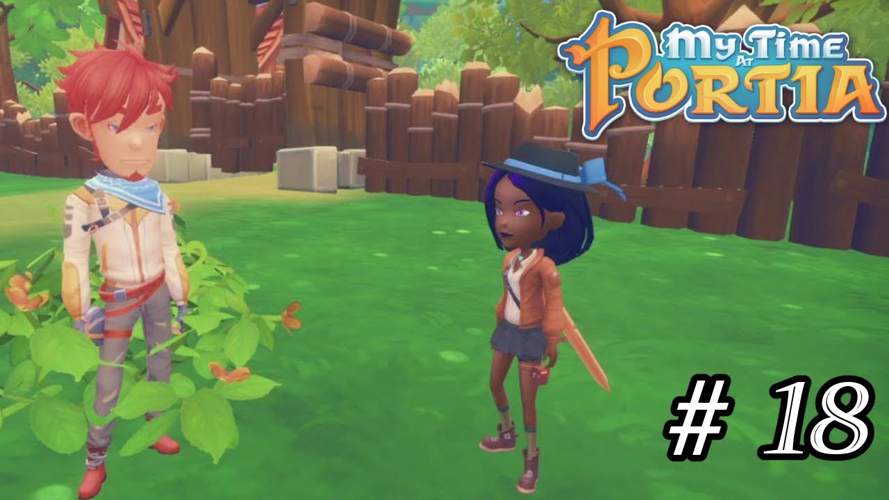 My Time at Portia PC Walkthrough Part 18 Training with Arlo YouTube