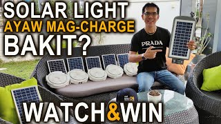 Solar Light Not Working - Bago, Pero Bakit Ayaw Nang Gumana At Ayaw Mag Charge by rodBAC ON 58,716 views 2 years ago 5 minutes, 24 seconds