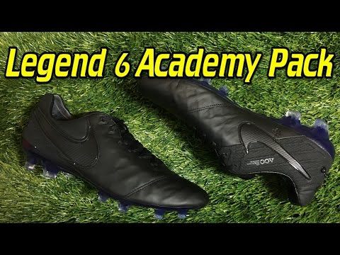 Nike Tiempo Legend 6 Academy Pack Blackout Review On Feet