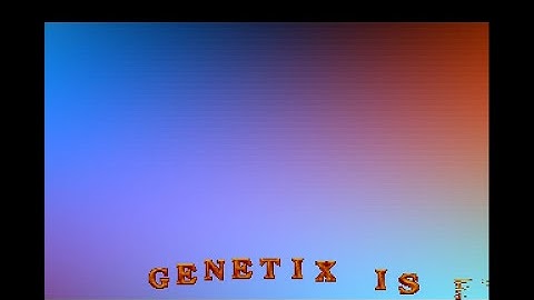 Mega65 RGB Plasma Intro