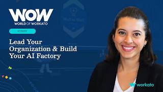 WOW Keynote 2026: Lead Your Organization & Build Your AI Factory