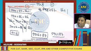 🛑LIVE || Methods to Solve Complex Number System Questions-3 || CAT, BANK, SSC || ANIL NAIR