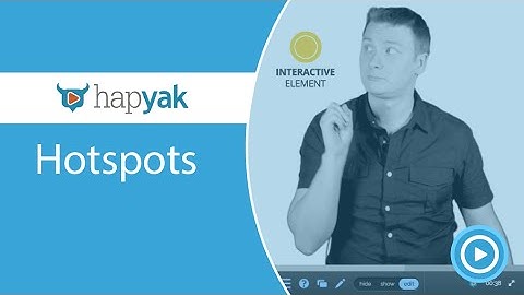 Hotspots in HapYak - Interactive video tutorial