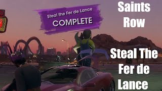 Saints Row: Steal The Fer de Lance (JimRob's (JR) Mission)