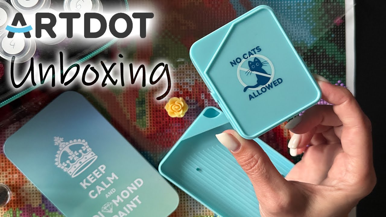 ARTDOT Diamond Painting Storage Boxes, Stackable Craft