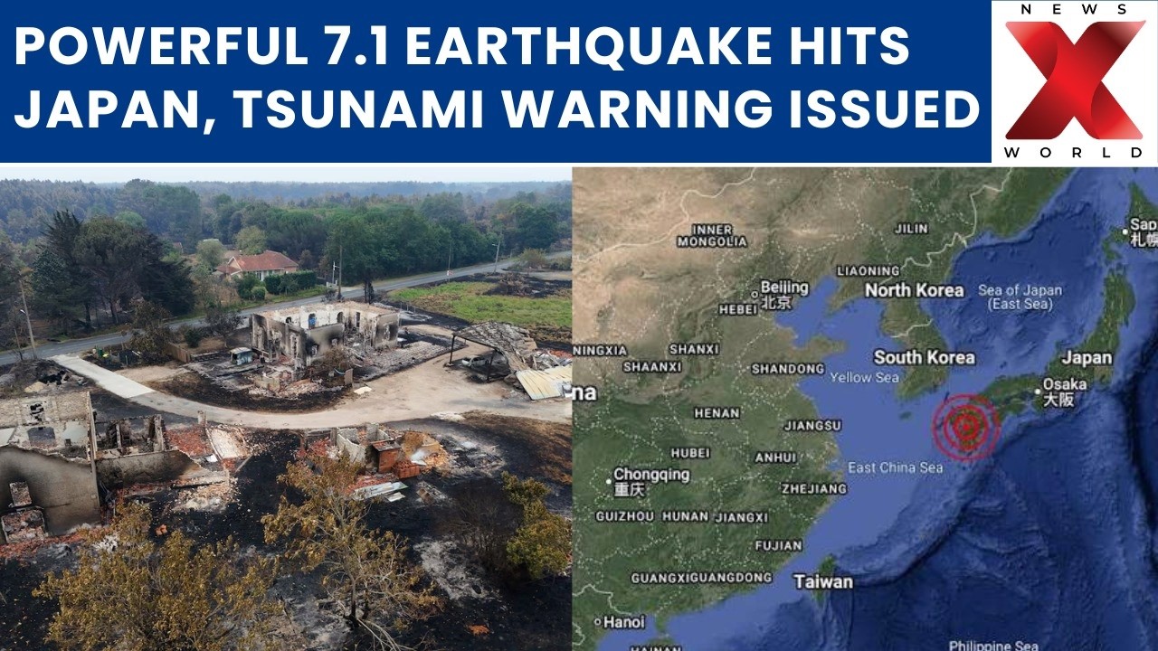 Japan Rocked by Strong 7.1 Quake as Tsunami Alerts Trigger