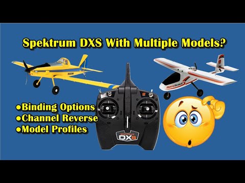 Spektrum DXS Radio Tutorial Beginner How To 
