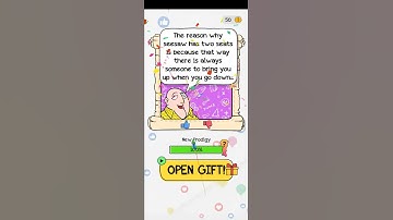 Braindom level 155 The bird wants to play seesaw as it is bored of flying Walkthrough Solution