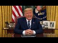 Trump's details America's response to the Covid-19 pandemic