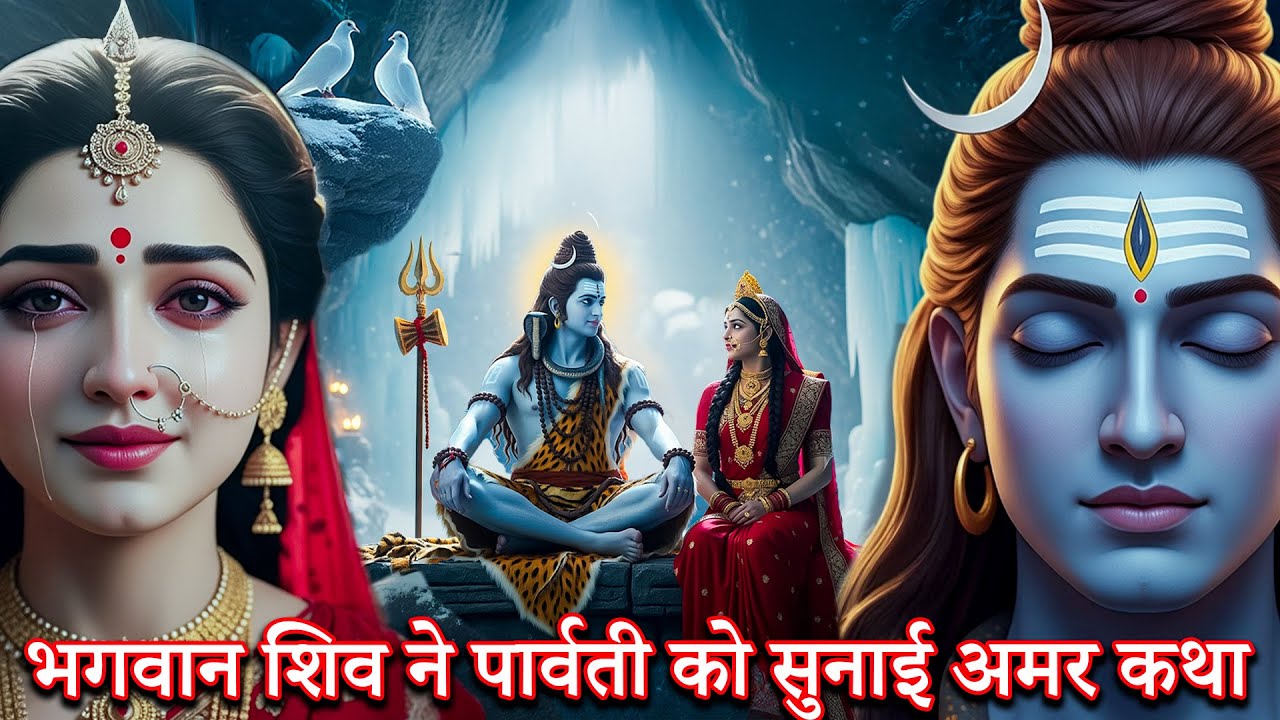 जब शिव ने पार्वती को सुनाई अमर कथा | Amarnath Ki Amar Katha | Hindi Bhakti Kahani