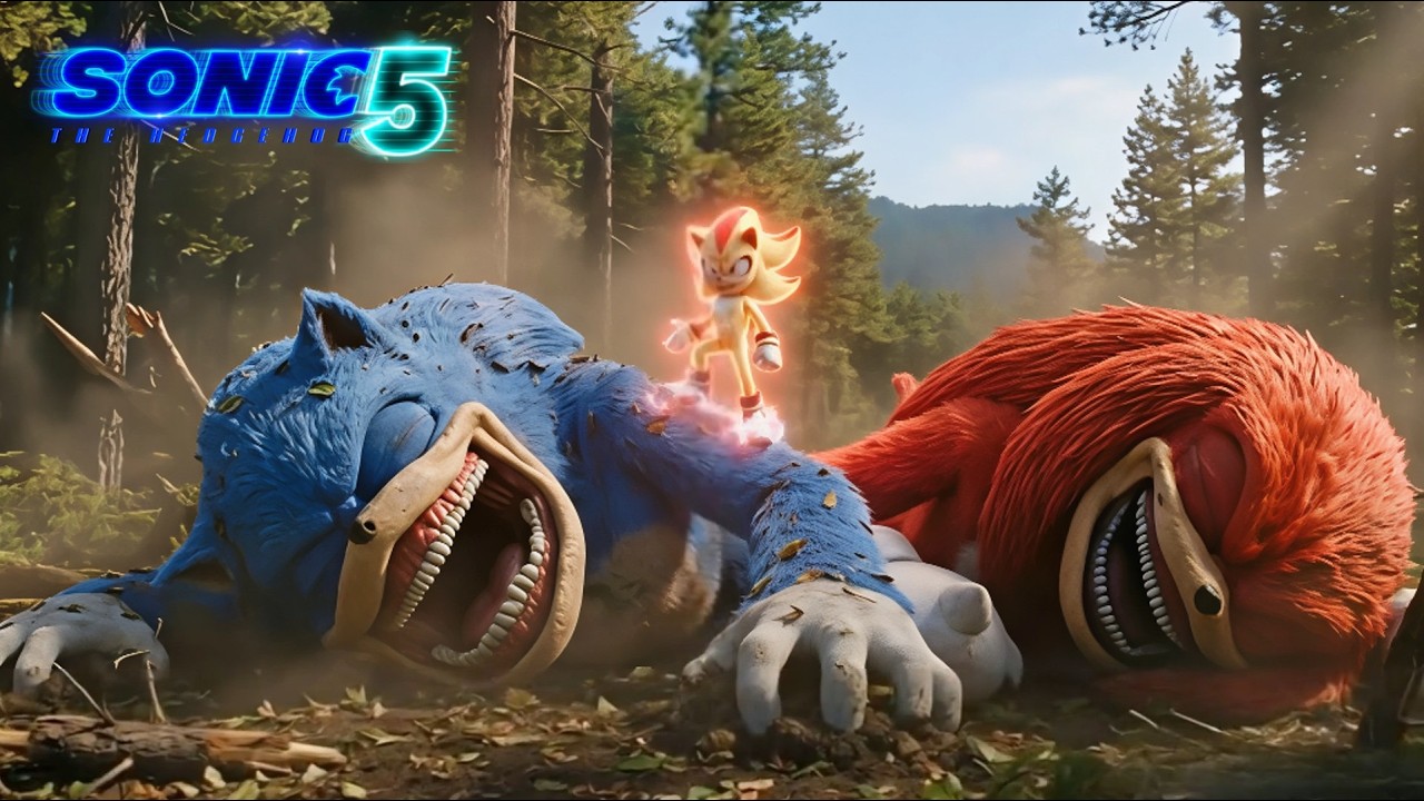 HYPER SHADOW TAILS y AMY ROSE Aniquilan a Dark Shin Sonic y Knuckles en SONIC 5 La Película - Teoría