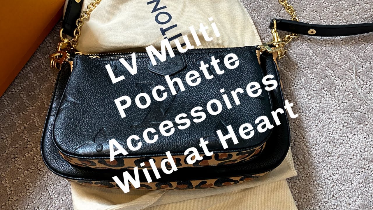 NEW Louis Vuitton Wild at Heart Print 2021 Pochette Metis Monogram Canvas  Bag