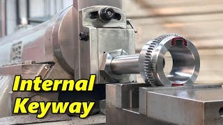 Shaping a Tapered Bore Internal Keyway
