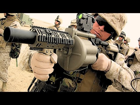 ''Finally'' US Six Shot Rotary Grenade Launcher M32 MGL in action