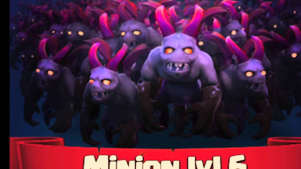 Update sneak peek 1 lvl 6 minions + something else in clash of clans