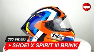 Shoei X Spirit III Brink TC-1 Helmet 