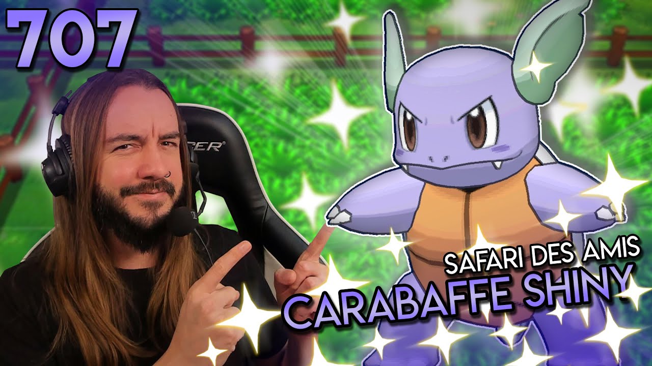 ENCORE UN GRAND SURNOM POUR CARABAFFE SHINY (WARTORTLE) | LIVE REACTION | Pokemon XY