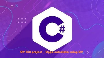 c# CGPA Calculator software using C# Visual studio.