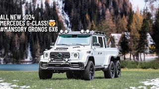 ALL NEW 2024 | MANSORY Gronos 6×6! 🤑🤑 #mercedes #gclass #mansory