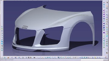 Catia V5 Tutorials|Part Design|Transformation Features|Symmetry Elements