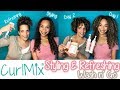 CURLMIX | Styling & Refreshing a Wash n' Go | Day 1 & 2