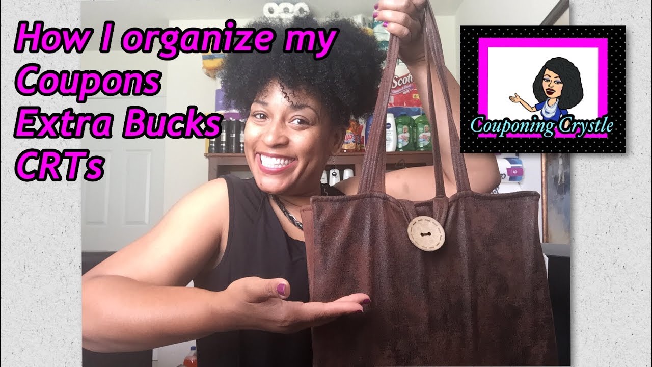 MY COUPON BINDER- HOW I ORGANIZE MY COUPONS- COUPONING CRYSTLE 🛒🏃🏽‍♀️