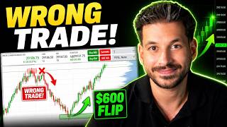 Watch A Pro Institutional Trader Manage A Losing Trade Live...