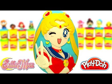 Ay Savaşçısı Sürpriz Yumurta Oyun Hamuru Sailor Moon Oyuncakları