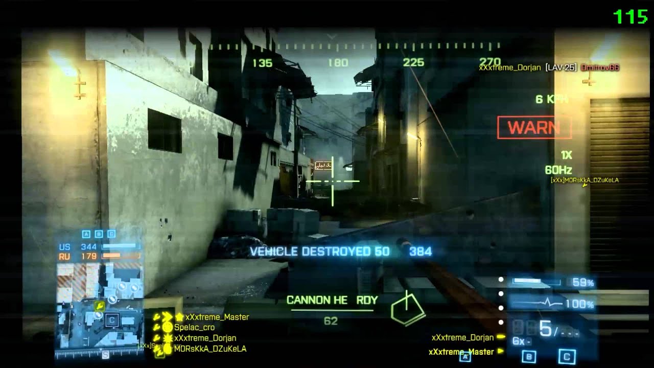 BF3: xXx vs INH 12on12, Bazzar R1, xXxtreme_Master