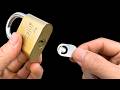 OPEN ANY lock without a key just in seconds! DIY INVENTOR!